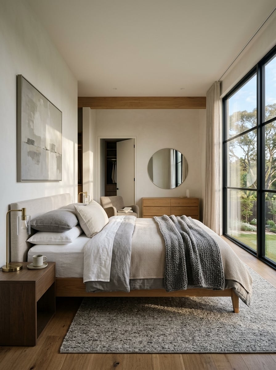 Modern luxury bedroom